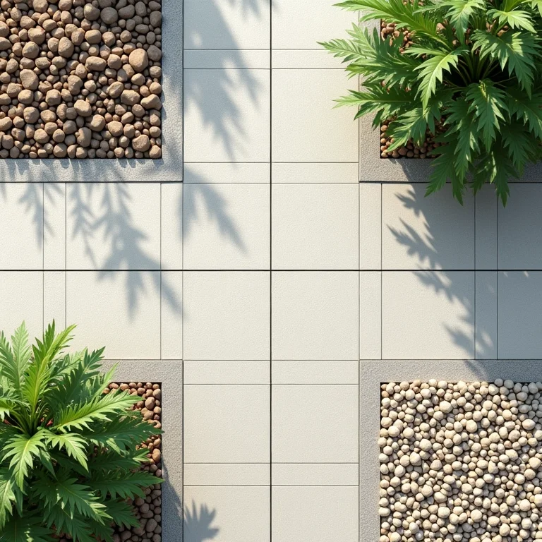 Materiais ecológicos para piso drenante