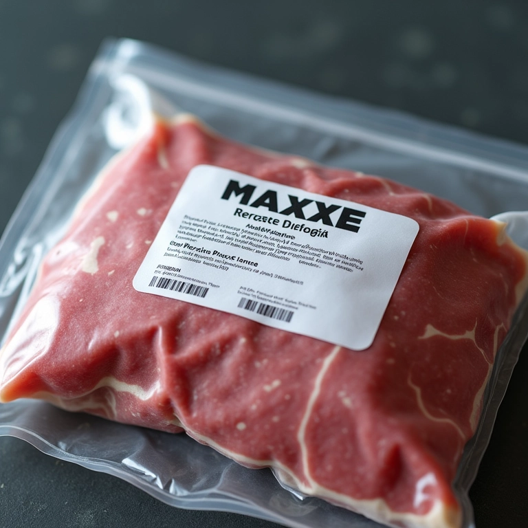 Maxixe refogado congelado, pronto para consumo.