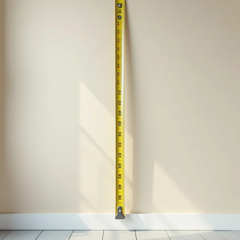 Medição incorreta do espaço para o gabinete do banheiro