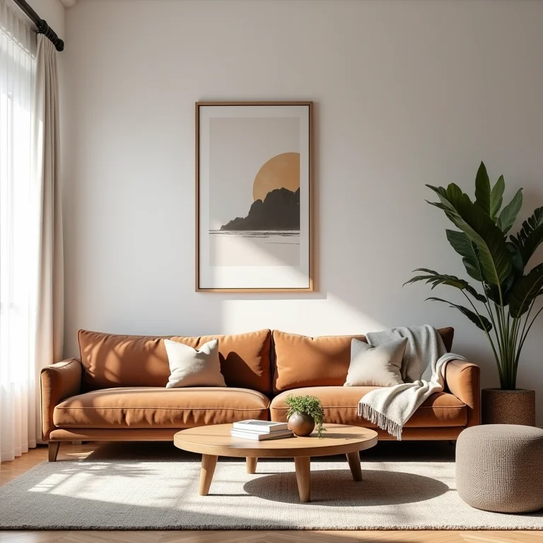 Mistura de estilos em decoração de sala