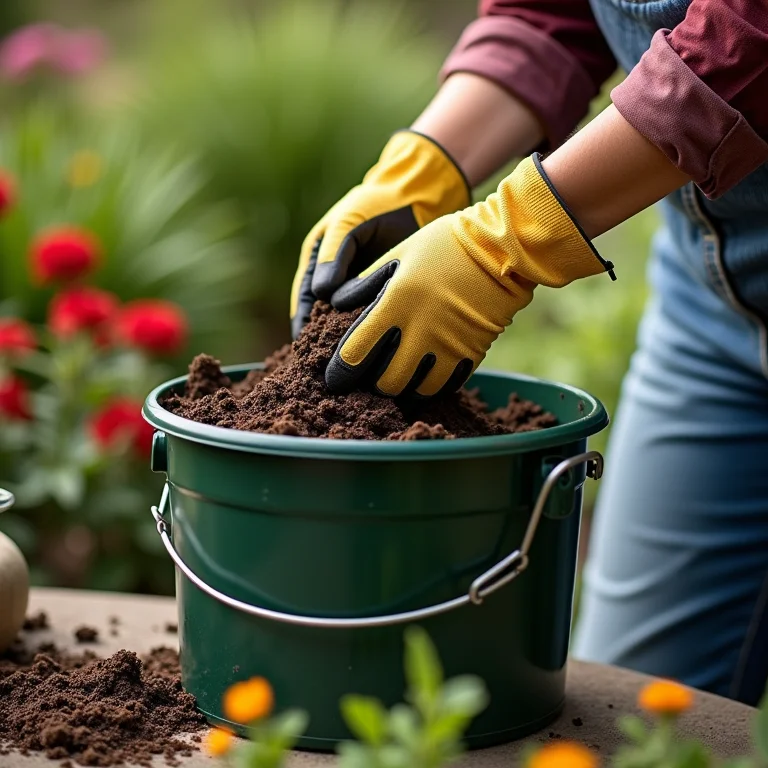 Montando uma composteira de balde