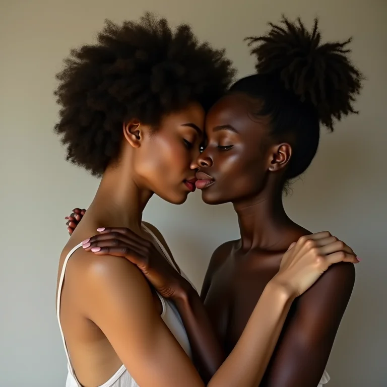 Mulher confortando outra pessoa