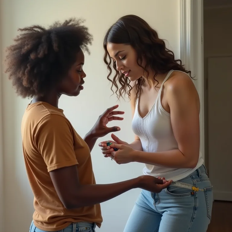 Mulher instalando interruptor intermediário