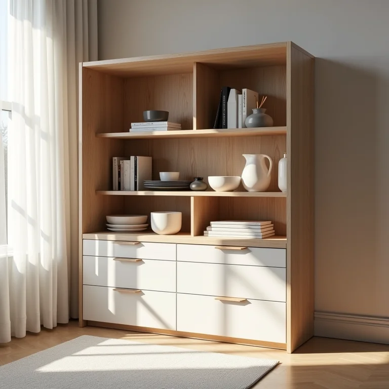 Organização e praticidade com armário aéreo no banheiro