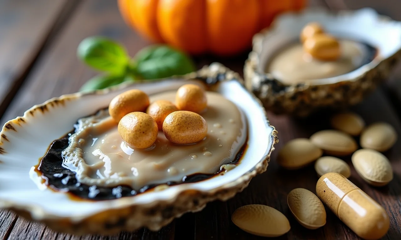 Ostras e sementes de abóbora, fontes de zinco para fortalecer o sistema imunológico.