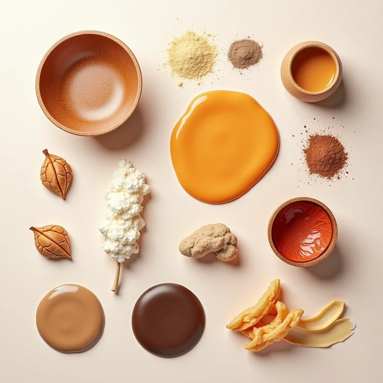 Paleta de cores e estilos de sousplats