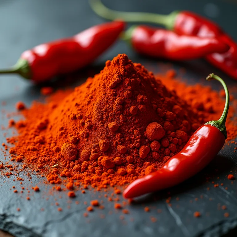 Páprica doce e picante húngara.