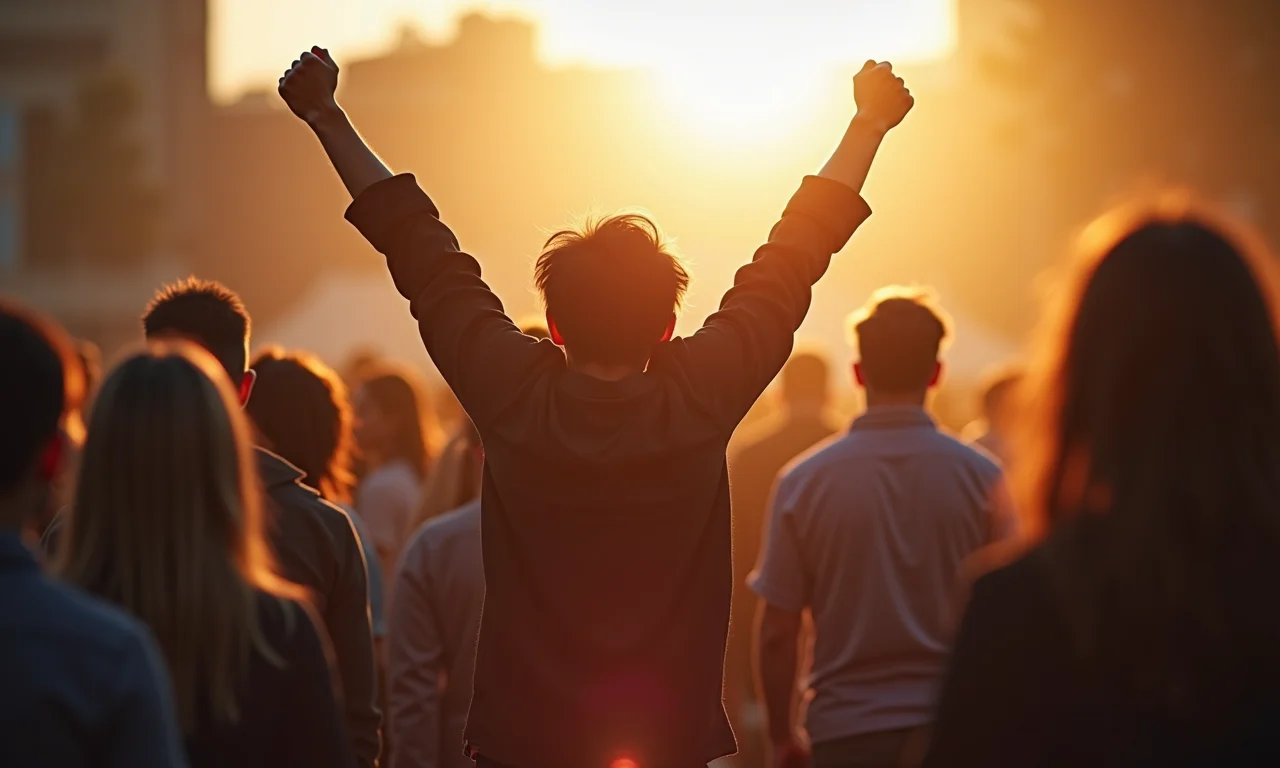 Pessoas se posicionam contra bullying e discriminação.