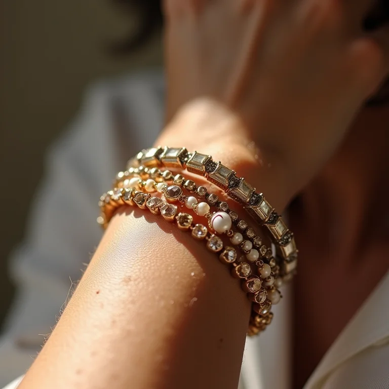 Pin do Pinterest com joias artesanais, mostrando a importância de pins de alta qualidade.