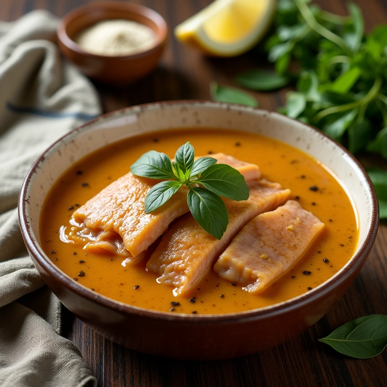 Pirão de peixe sem pelotas, receita fácil.