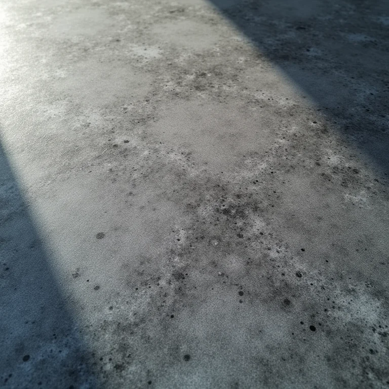 Piso de granito escovado com textura em destaque