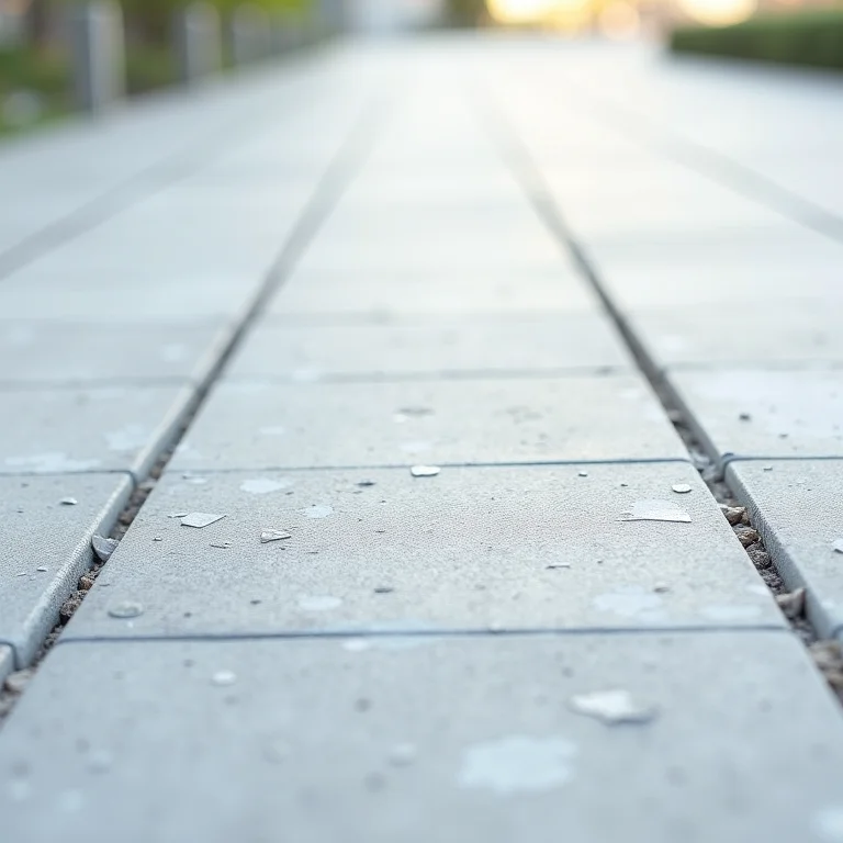 Piso drenante de concreto