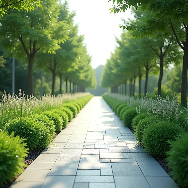 Piso drenante resistente e duradouro