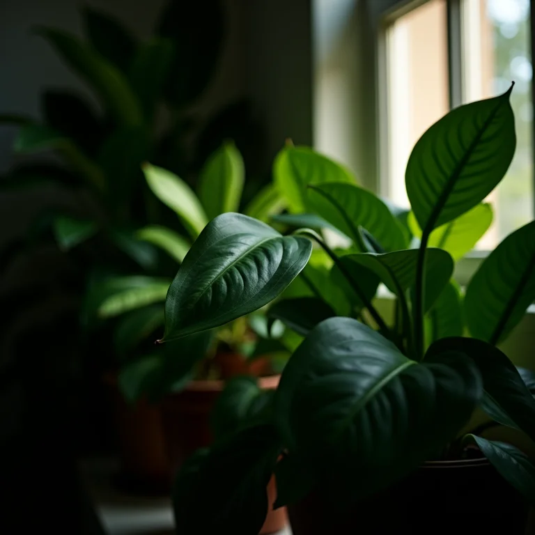 Plantas ideais para ambientes com pouca luz natural.