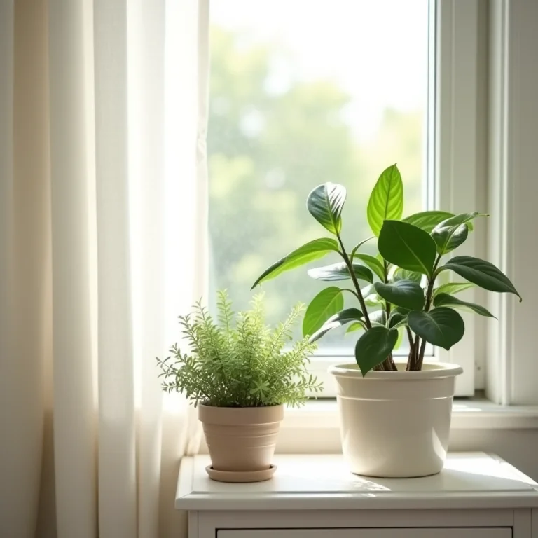 Plantas para um toque de natureza e frescor em quarto de casal