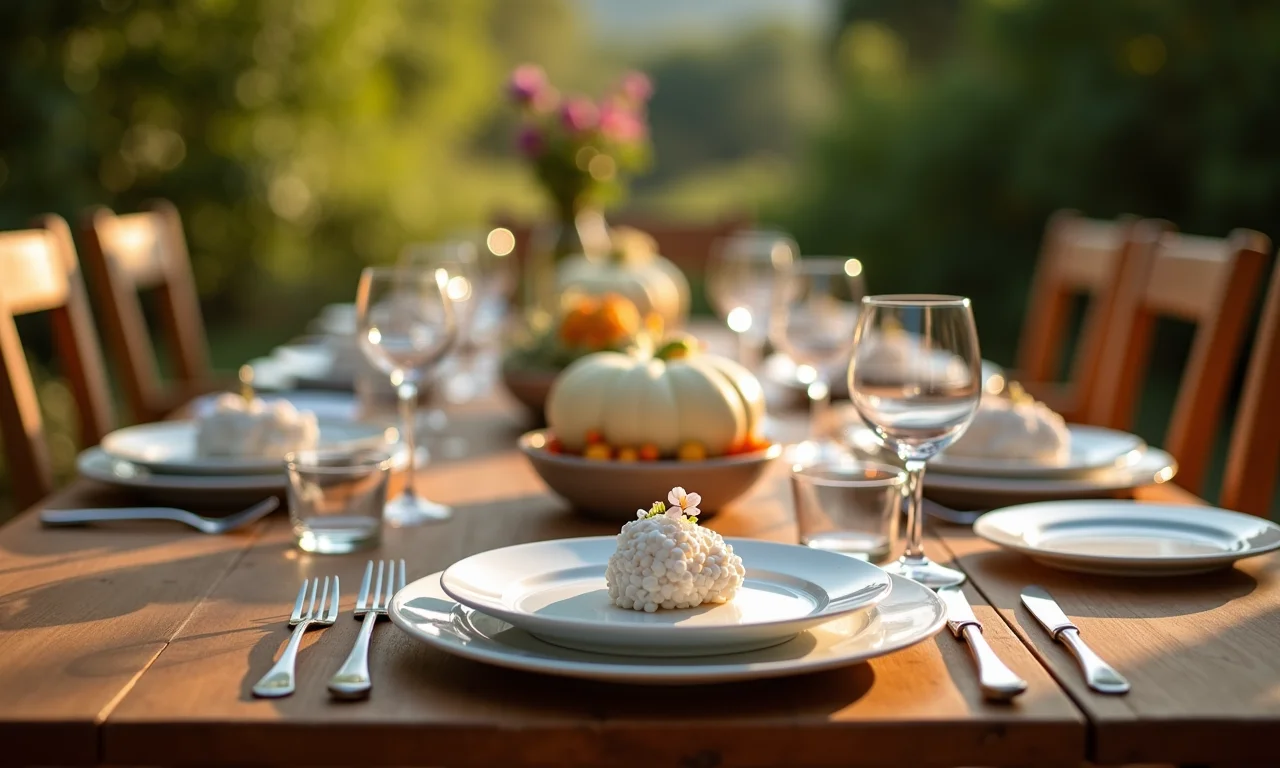 Porta guardanapos de pérolas e a arte de receber bem.