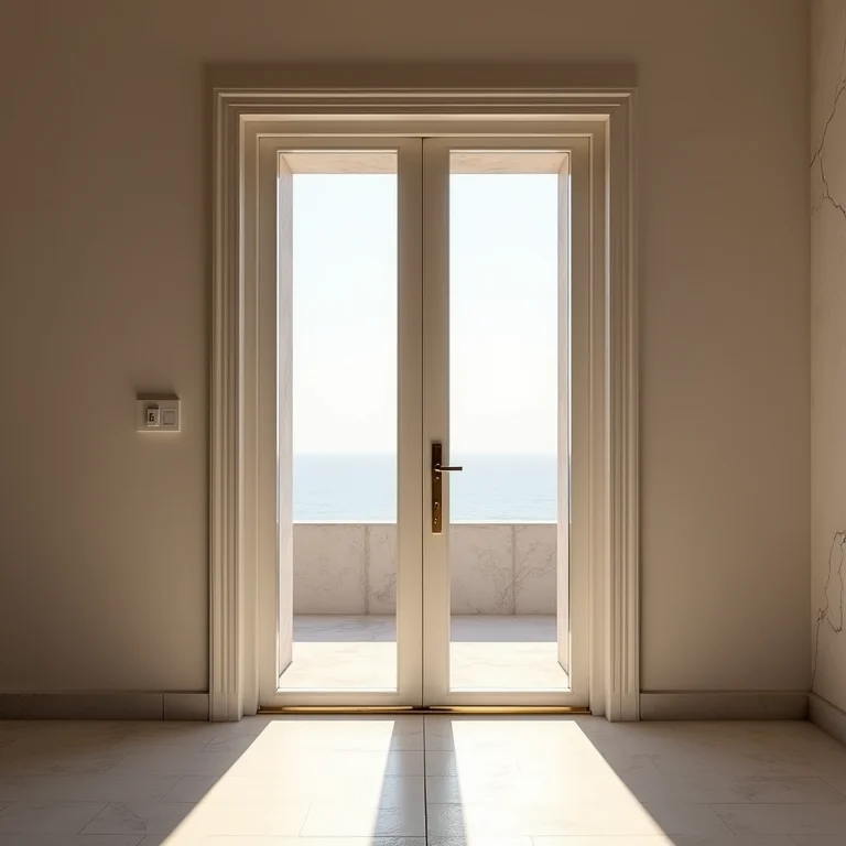 Porta pivotante de alumínio SUPREMA ESQUADRIAS: elegância e qualidade