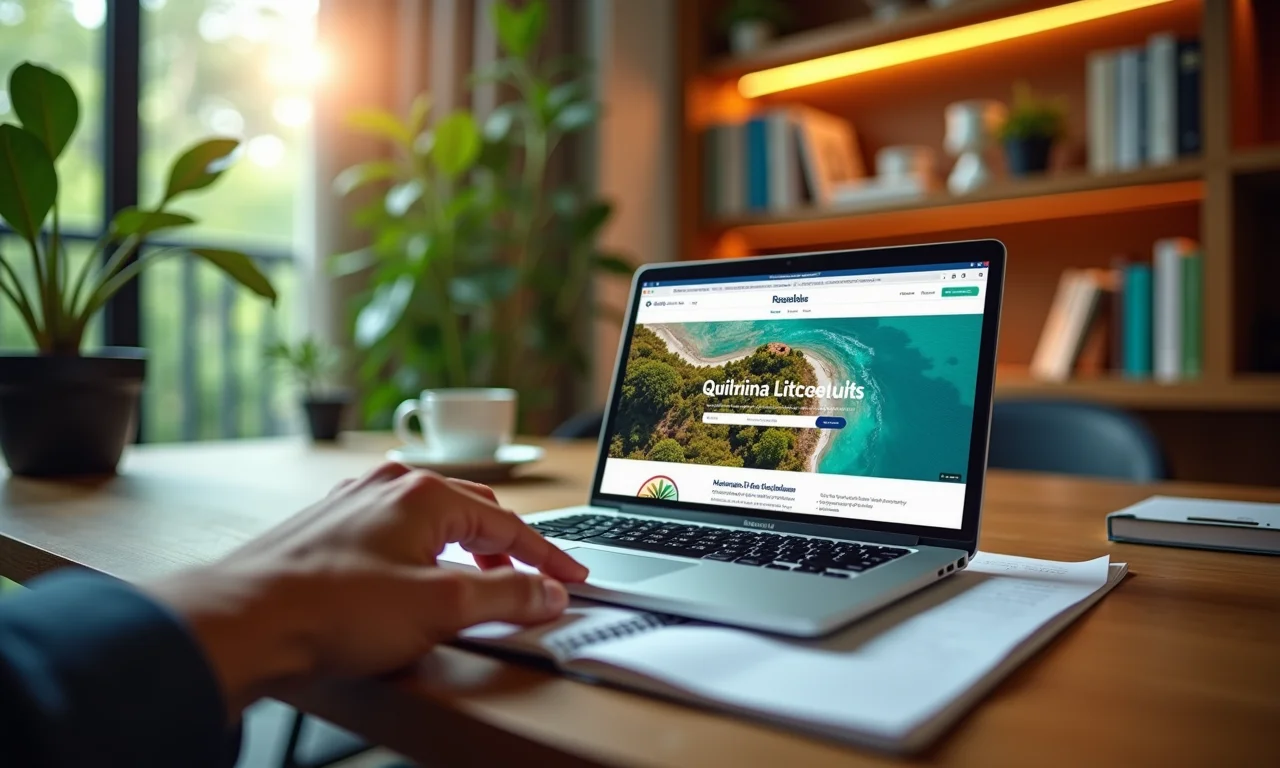 Portfólio digital integrado ao currículo, mostrando projetos e resultados.