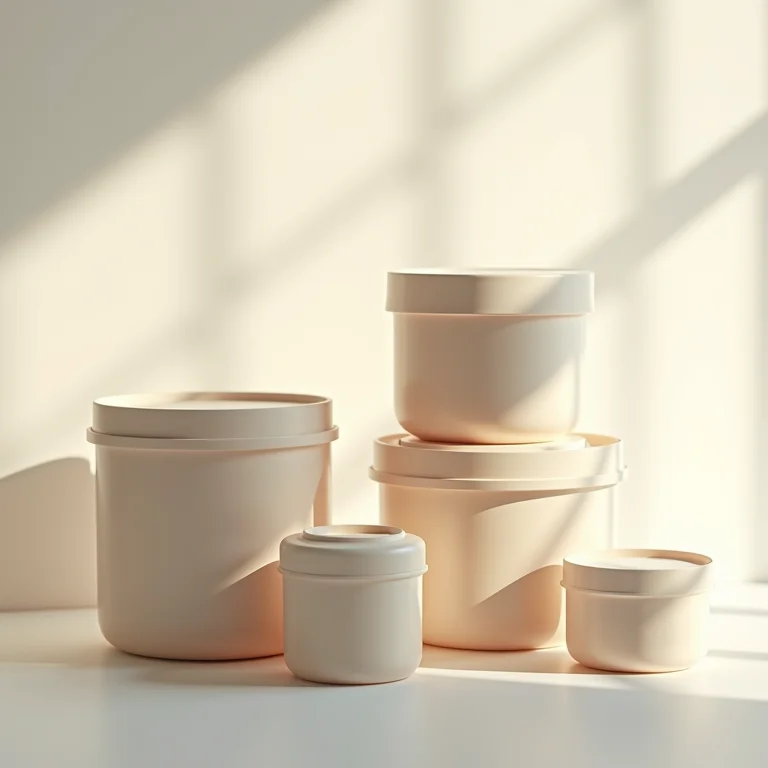 Potes herméticos da Plasútil.