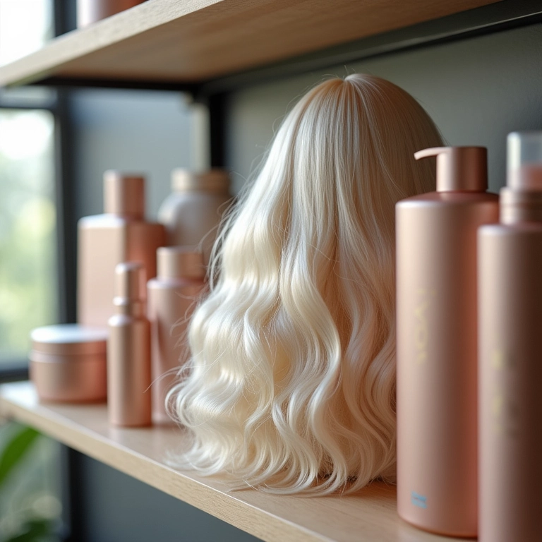 Produtos para usar depois de descolorir o cabelo.