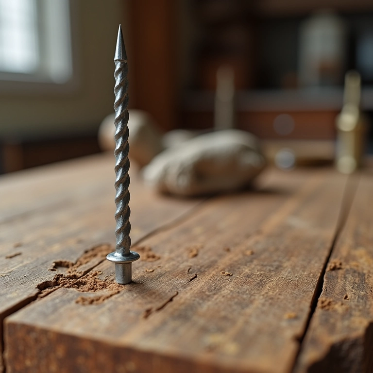 Projeto de móvel reciclado fracassado devido a ferramentas inadequadas.