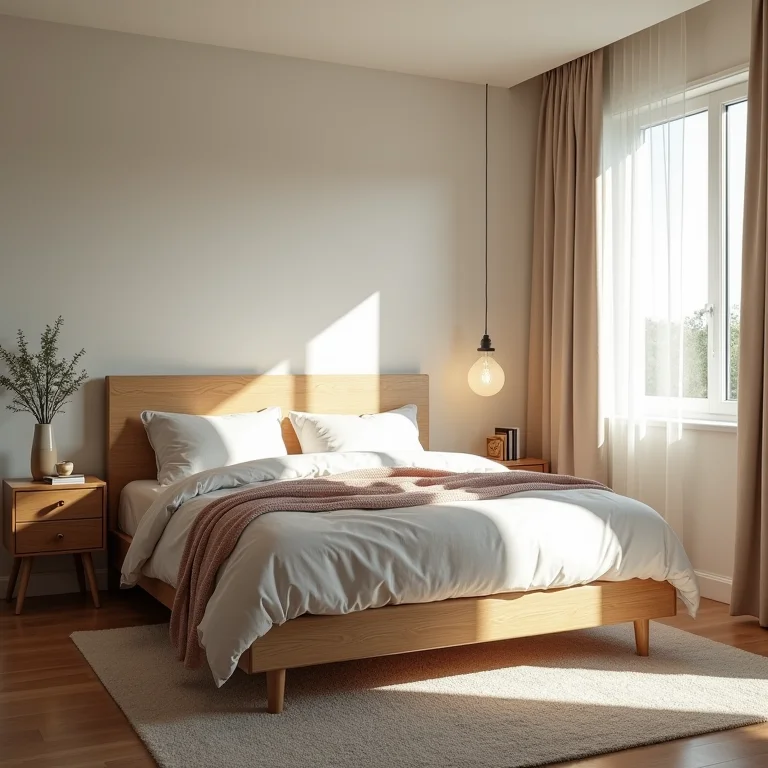 Quarto de casal sem personalidade