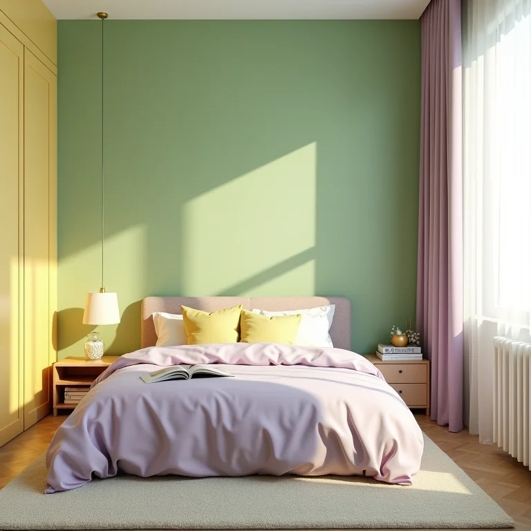 Quarto de menina decorado com cores alternativas ao rosa