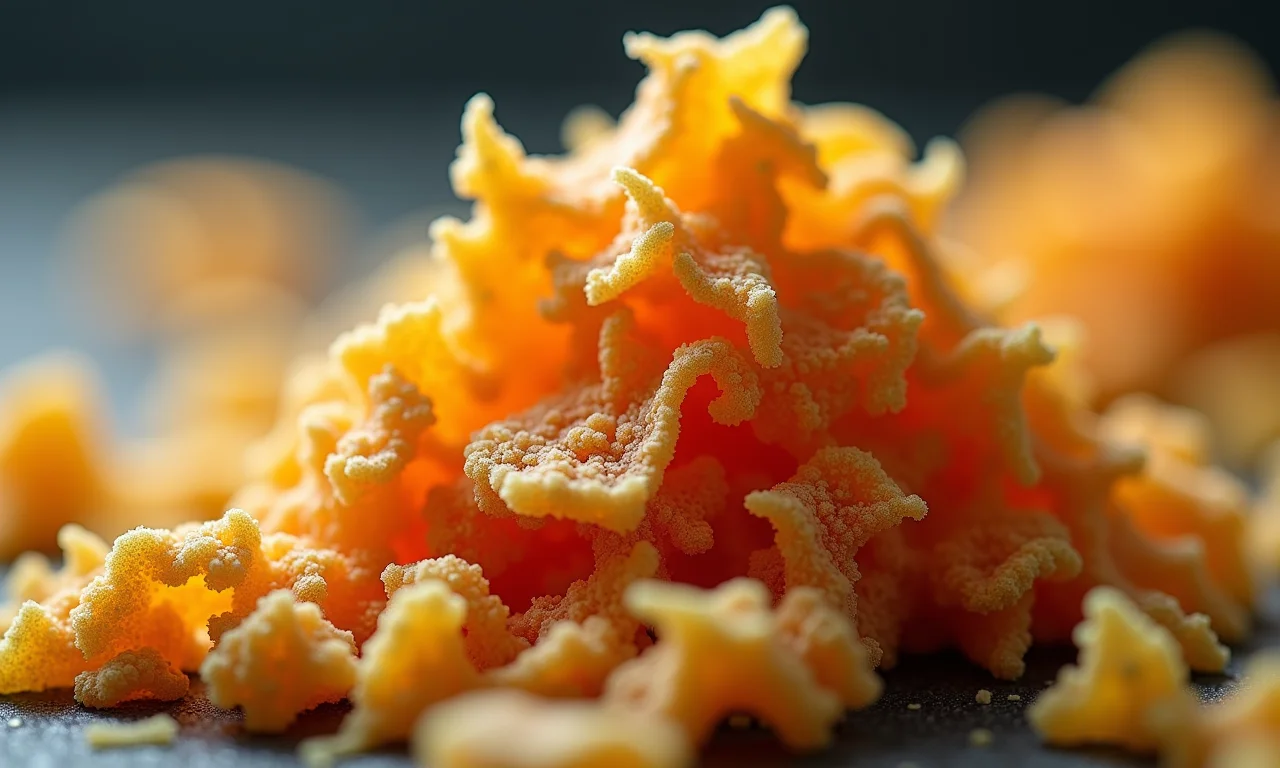 Ração seca mofada.