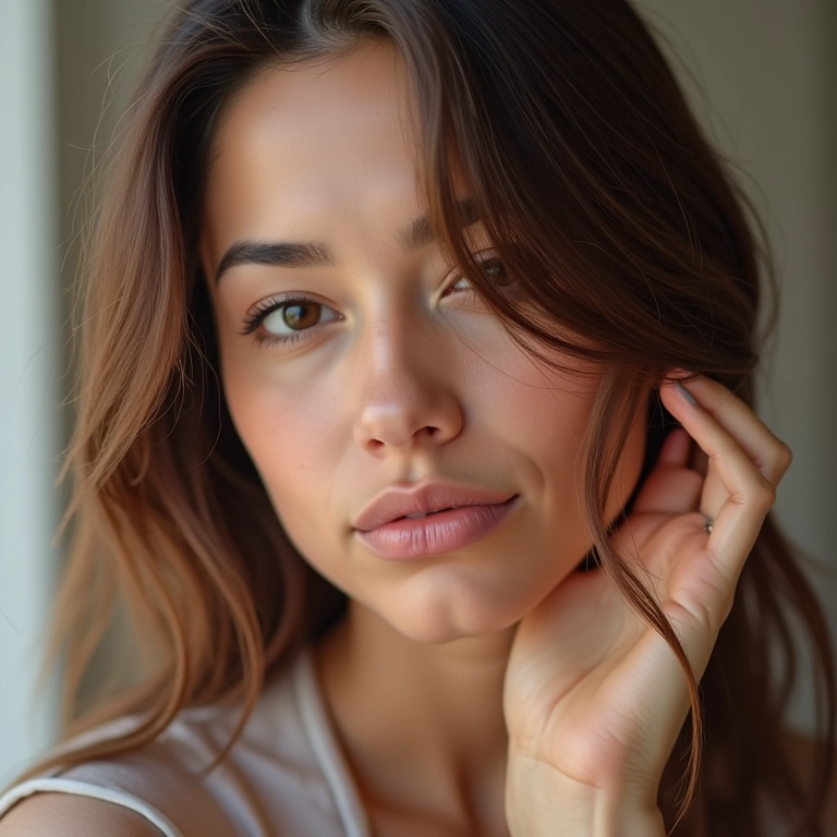 Retocando a raiz do cabelo descolorido em casa.