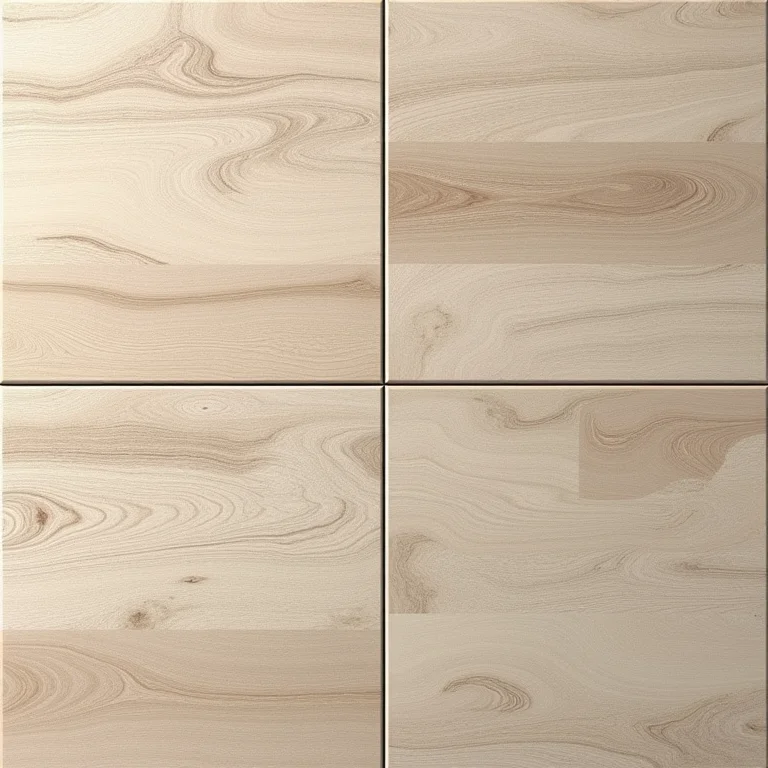 Revestimento cerâmico amadeirado da Cerâmica Portinari para jardim.