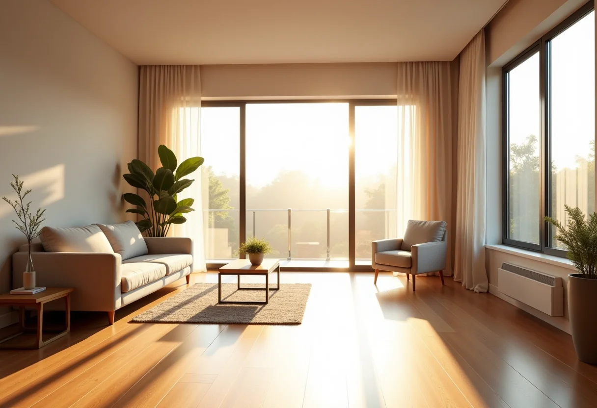 Assoalho Rodrigues: O segredo para ter um piso impecável Sala de estar com assoalho de madeira Rodrigues