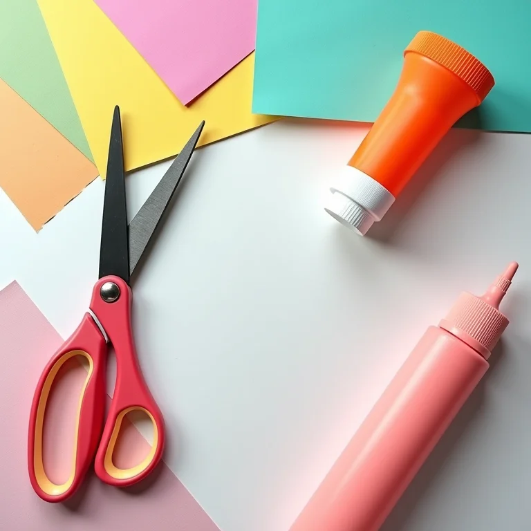 Tesoura, estilete e cola: ferramentas essenciais para o teatro de sombras.