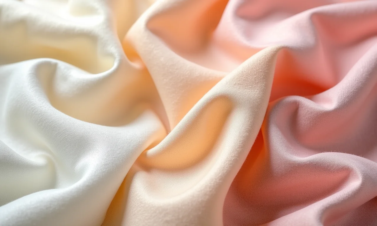 Texturas de tecidos para top cropped de verão.