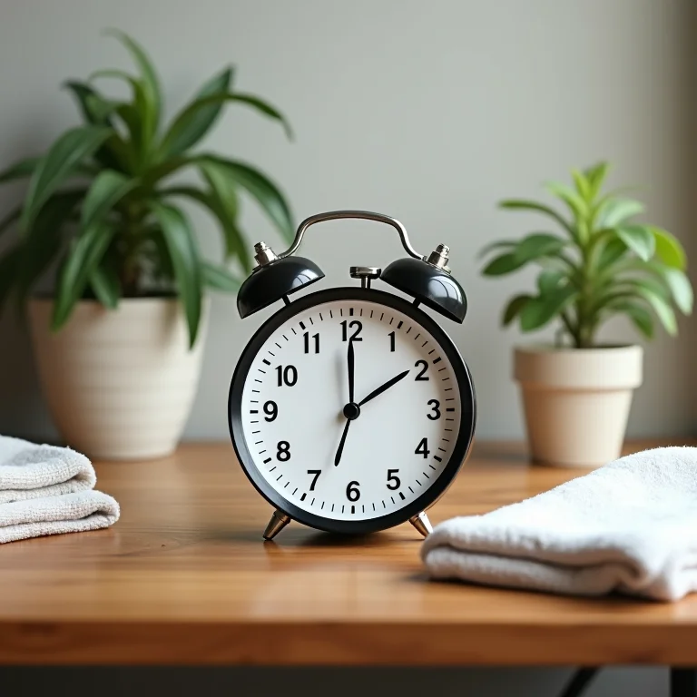 Timer marcando 30 minutos para organizar a casa