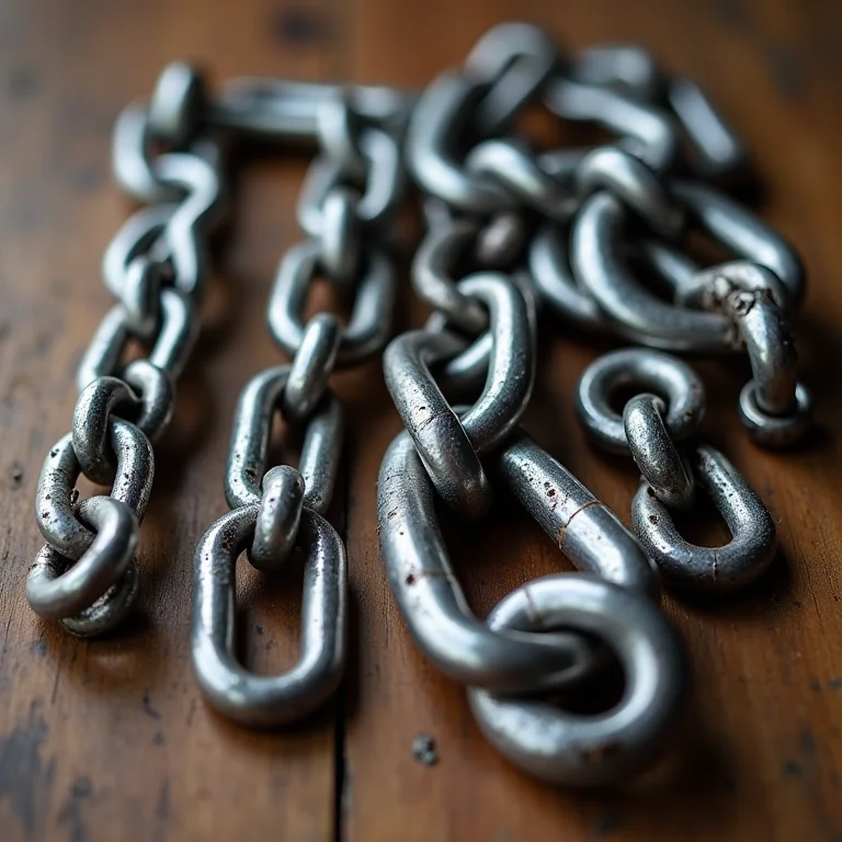 Tipos de corrente de âncora e suas resistências