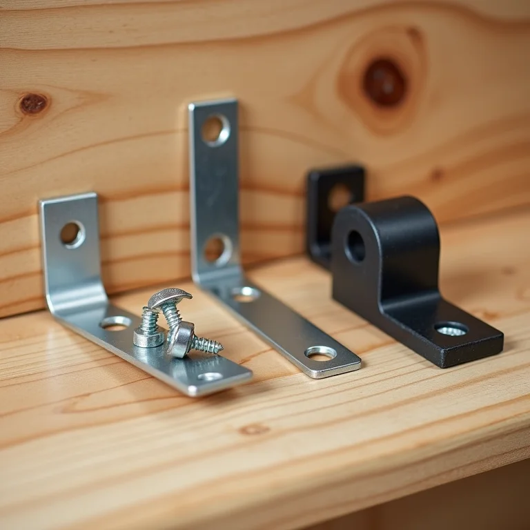 Tipos de fixação para prateleiras suspensas