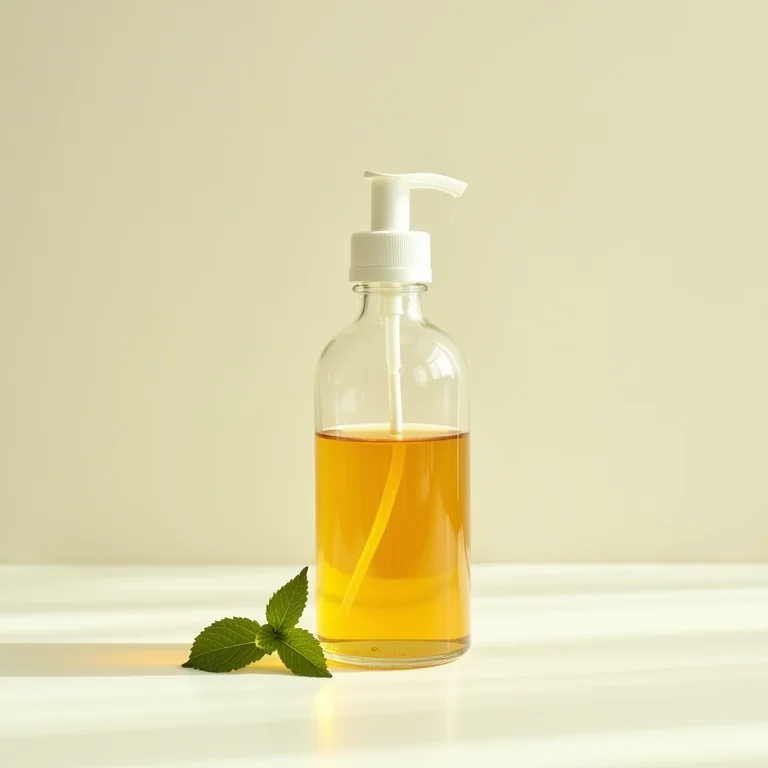 Tônico facial de hortelã e vinagre de maçã