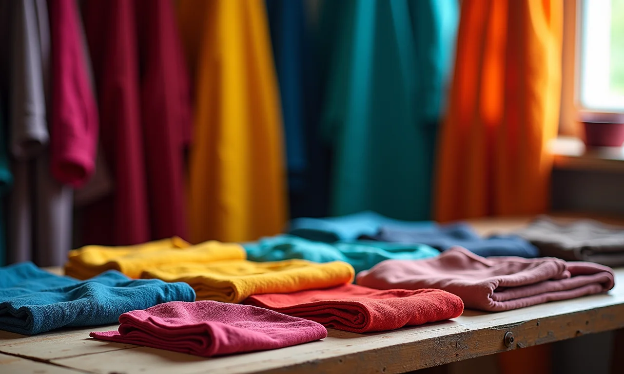 Variedade de corantes têxteis Guarany.