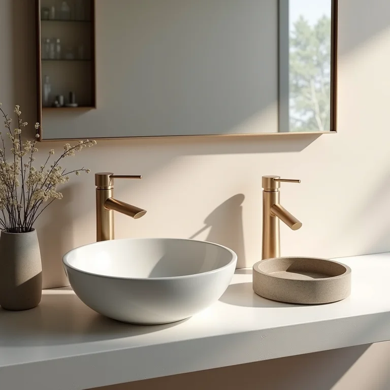 Variedade de cubas para gabinetes de banheiro