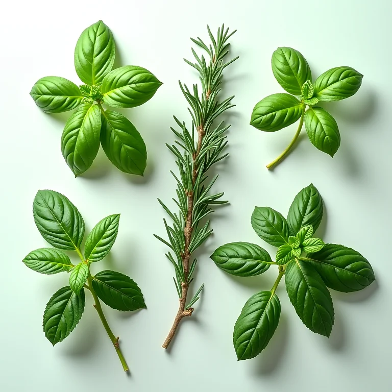 Variedade de ervas frescas para plantar em casa