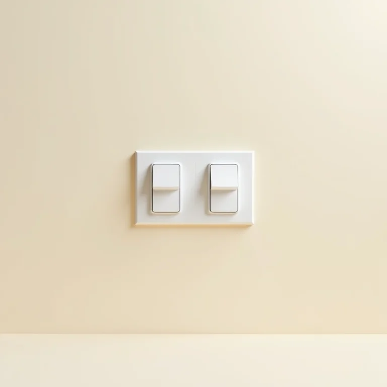 Variedade de interruptores intermediários.