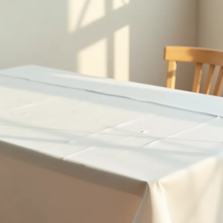 Variedade de toalhas de mesa em diferentes faixas de preço