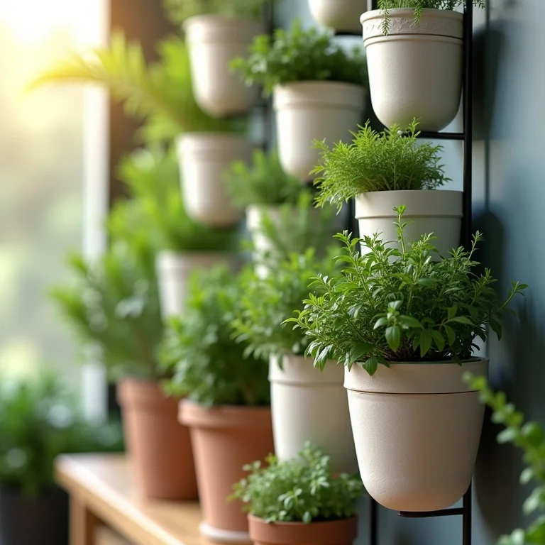 Vasos autoirrigáveis da Vasart para jardim vertical.