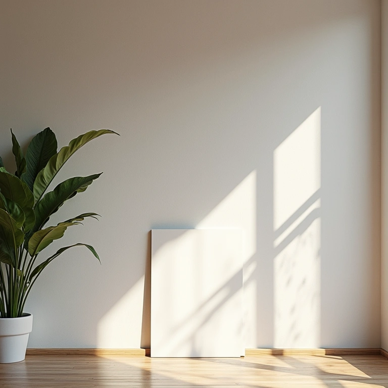 Waterproofed wall, Brazilian home, natural light, clean surface, professional finish, lifestyle Muro impermeabilizado em casa brasileira.