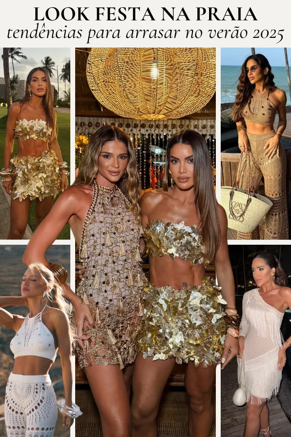 Look festa na praia: as principais