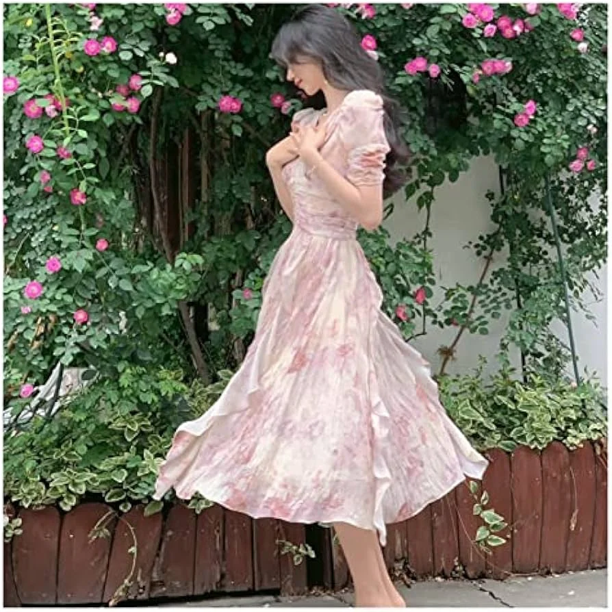 Verão Mulheres Vestidos Elegantes