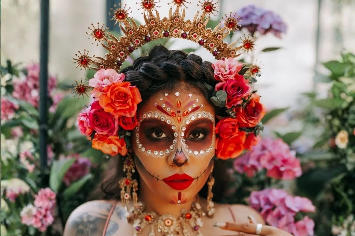 tiara de tecido estampada - referência 6