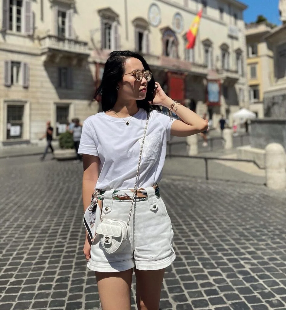 Lenço na Cintura: O truque de styling