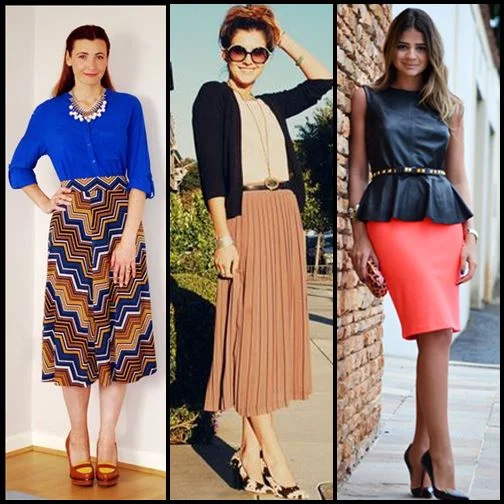 Como usar saias no ambiente de TRABALHO