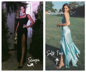 Qual sapato usar com vestido longo